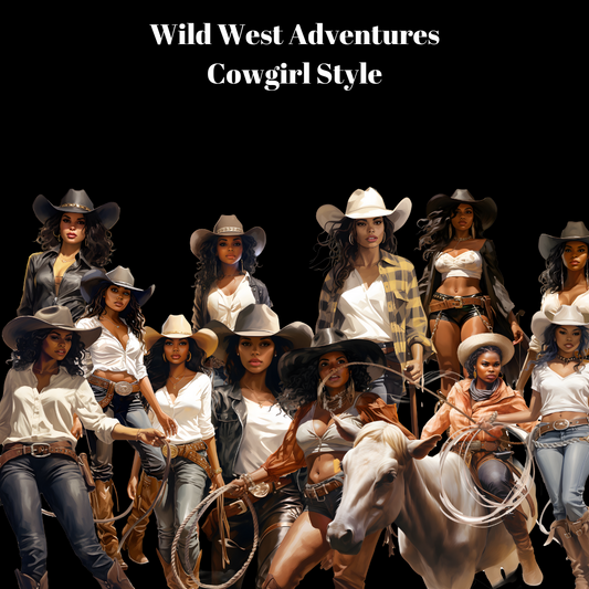 Wild West Adventure: Cowgirl Style KD 423-434