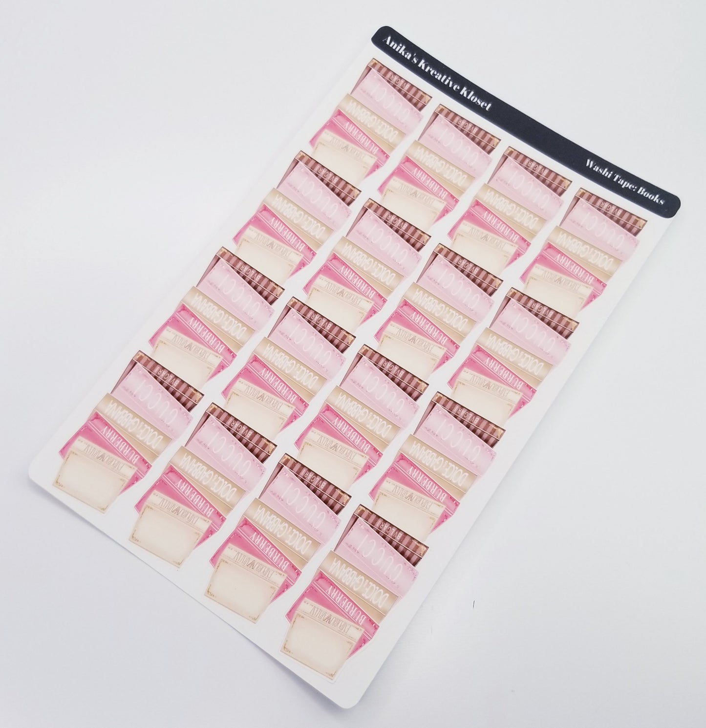 Washi Strips: Books