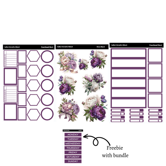 Shades of Purple Deco Bundle