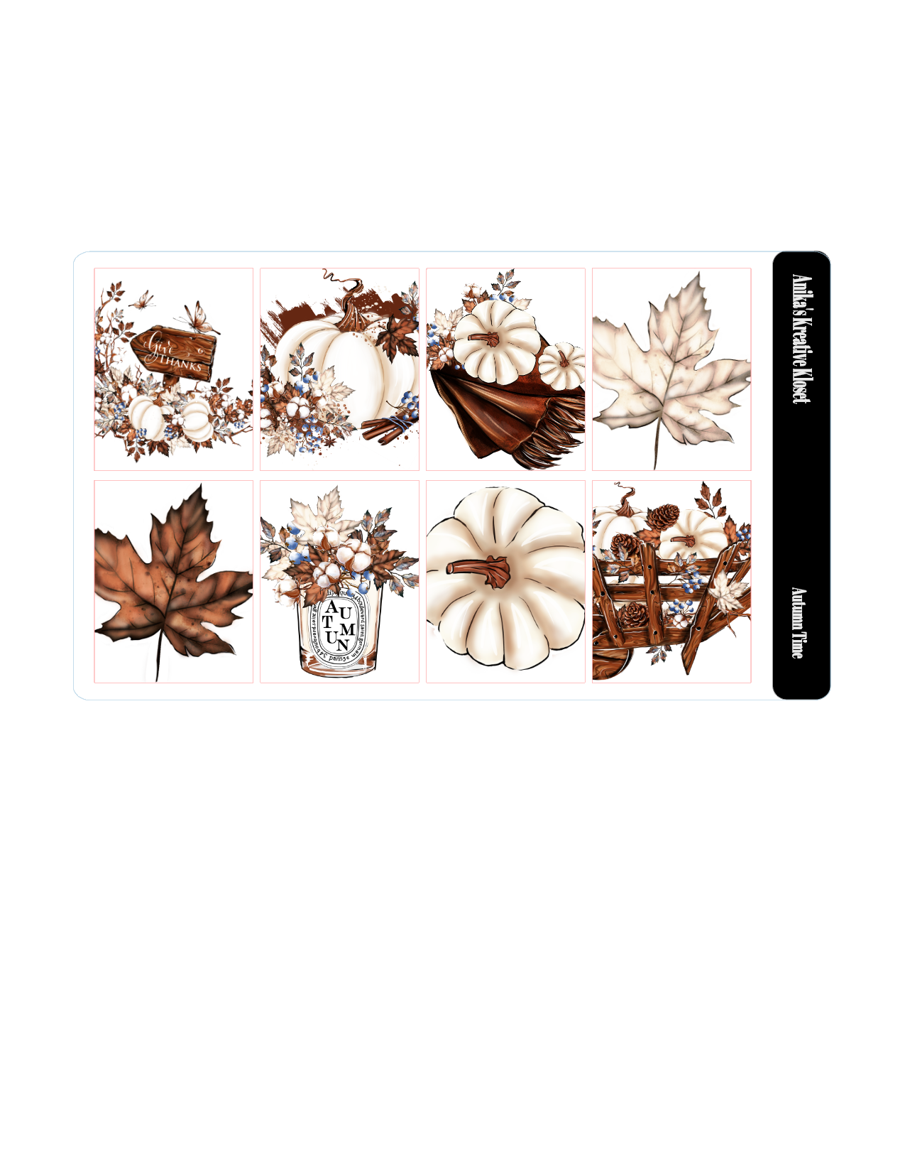 Autumn Time 4-Page Kit