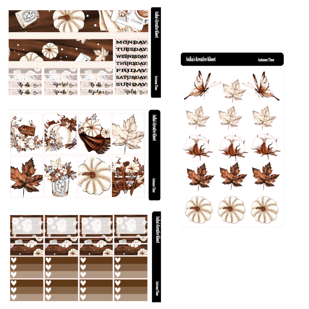 Autumn Time 4-Page Kit