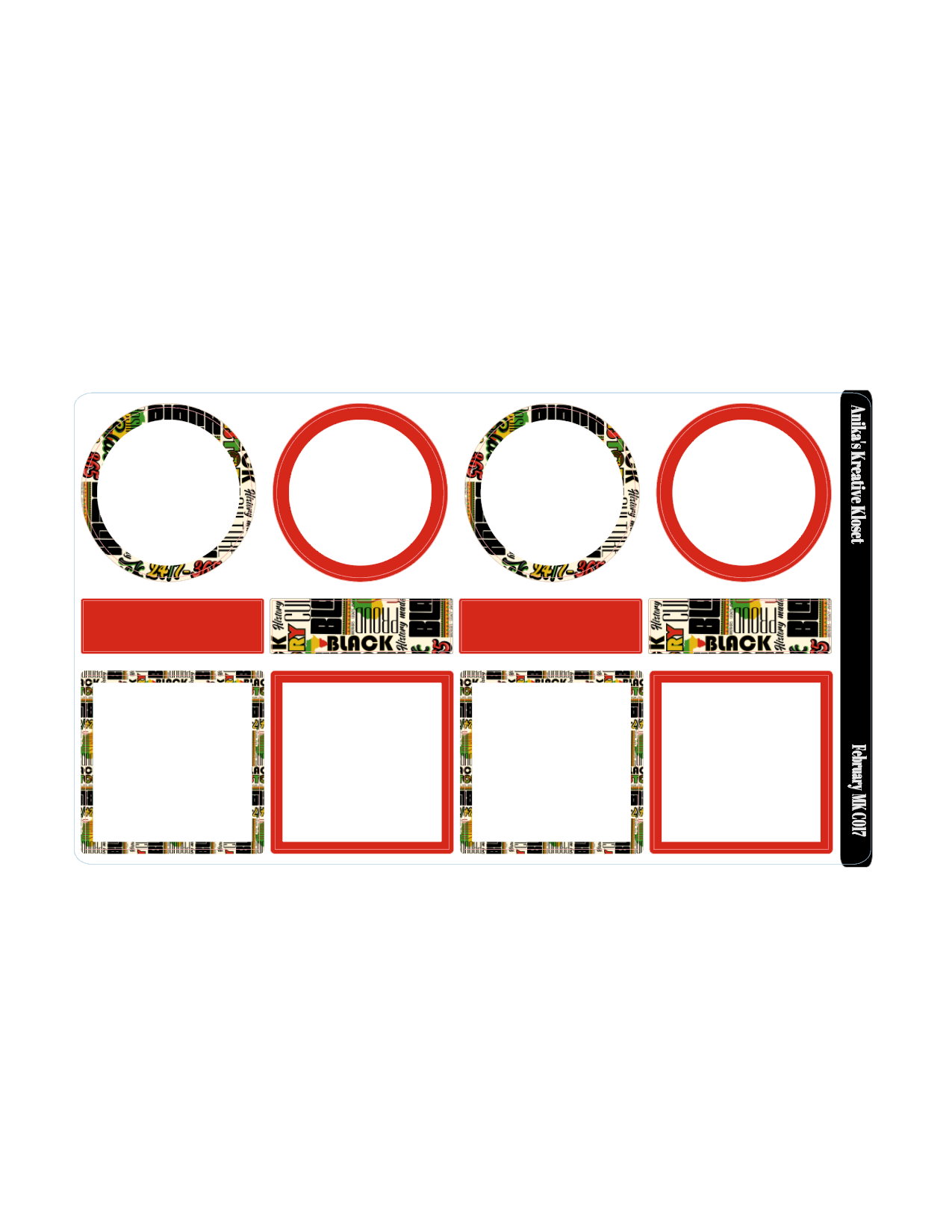 February Monthly Kit- HP Classic-Sized MK-C017