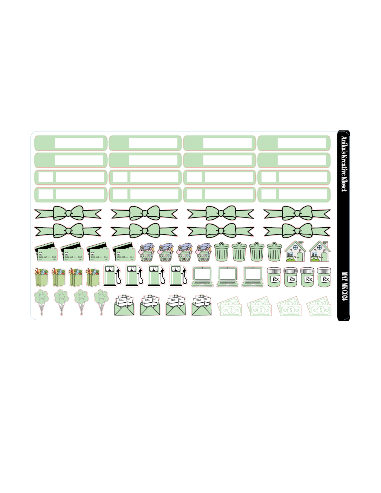 May Monthly Kit-HP Classic-Size MK-C024