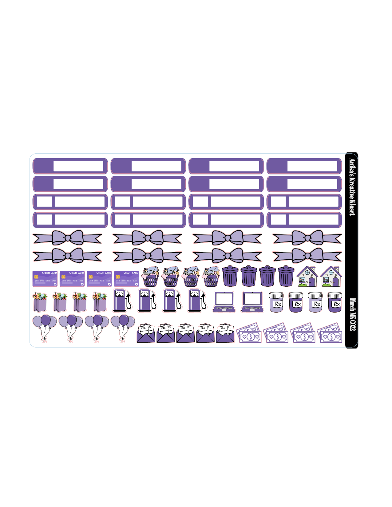 April Monthly Kit- HP Classic-Sized MK-C022