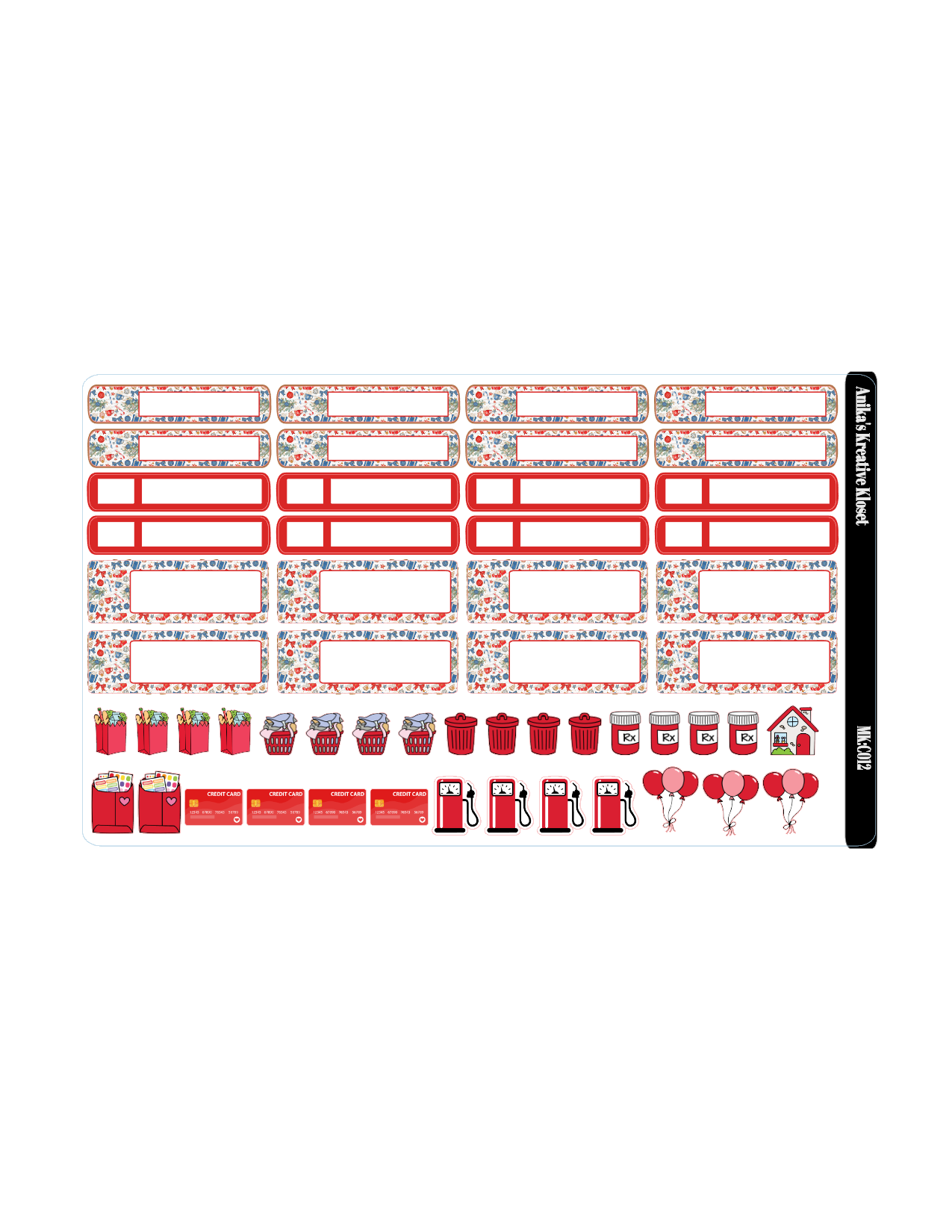 December Monthly Kit-HP Classic-Sized MK-C012