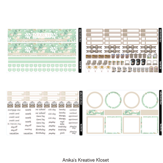 March Monthly Kit- HP Classic-Sized MK-C020