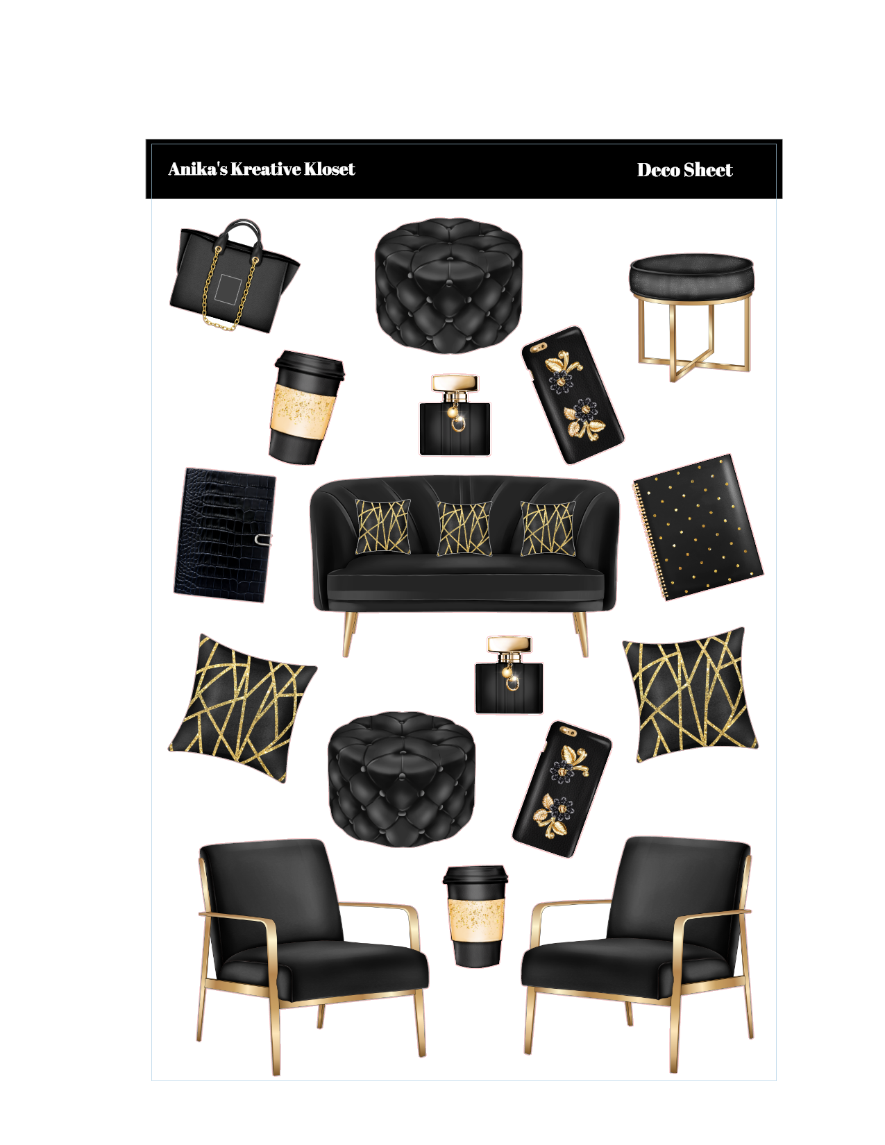 Shades of Black Deco